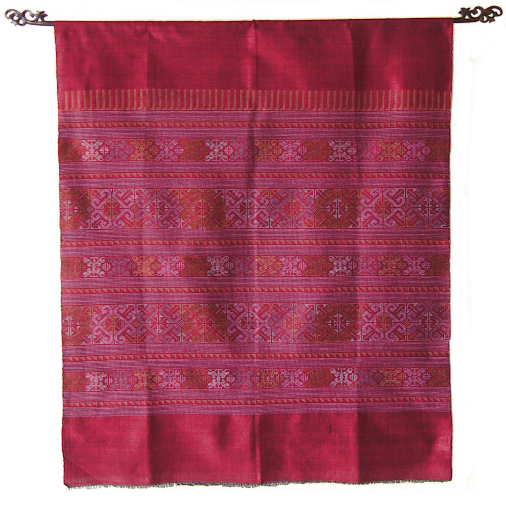 タイ族浮織り布
