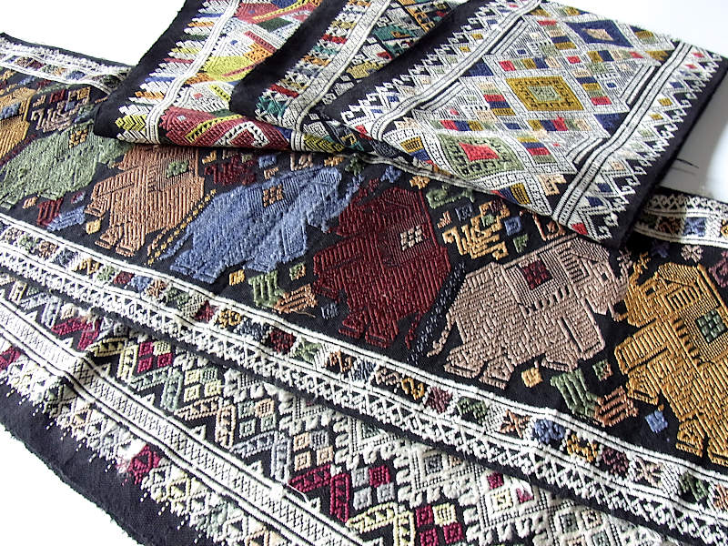 ラオスシン裾布 ティーン・シン裾布